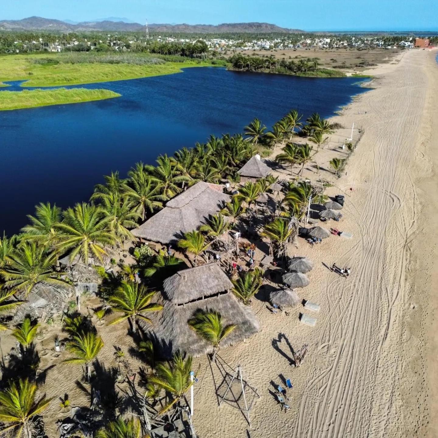 Bungalows Laguna Del Tule San Patricio Melaque Exteriér fotografie