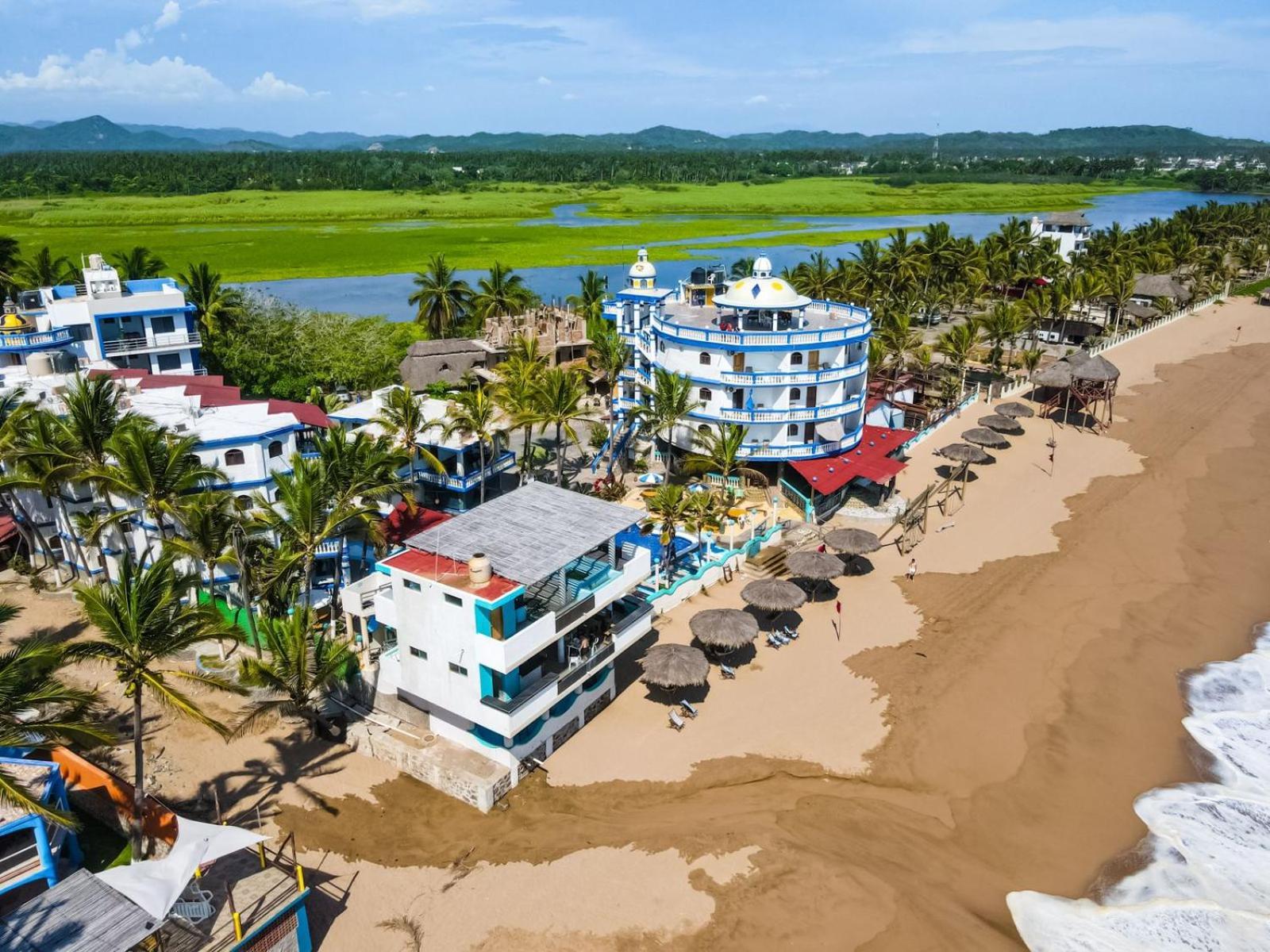 Bungalows Laguna Del Tule San Patricio Melaque Exteriér fotografie